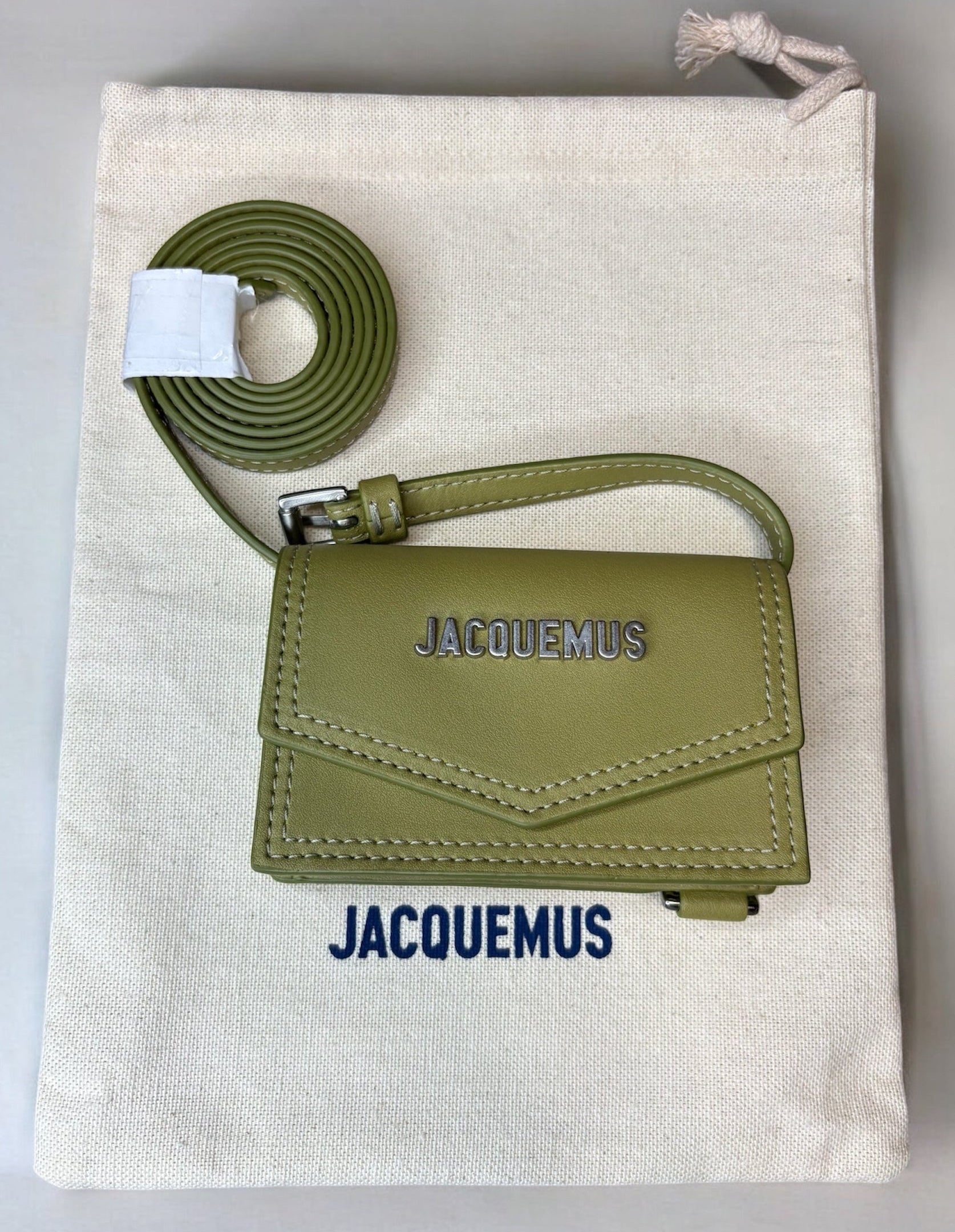 Jacquemus Le Porte Azur - Olive Green