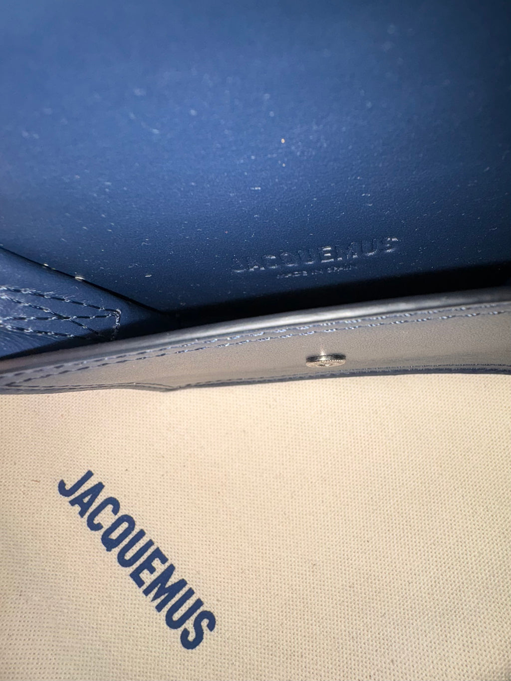 Jacquemus Le Porte Azur – Navy Blue